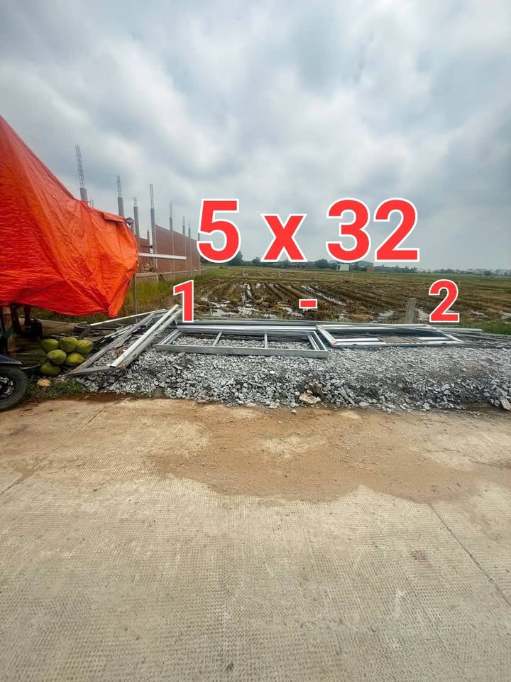 Đất nền Đức Lập Hạ, Đức Hòa 160m² giá 1.1 tỷ - Đường bê tông rộng rãi, xe ô tô vào thoải mái!