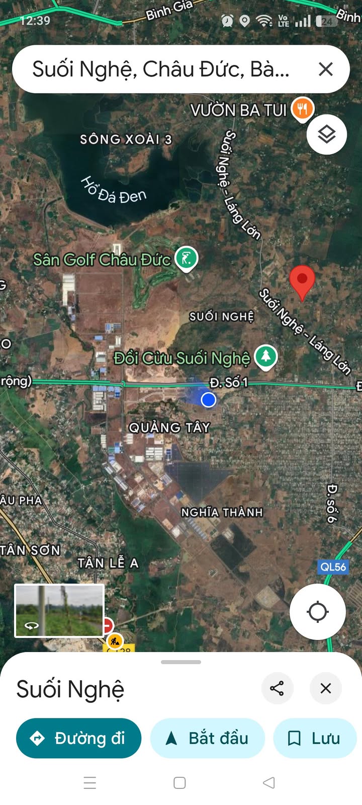 Đất nền Suối Nghệ, Châu Đức, 172m² chỉ 700 triệu - Đầu tư sinh lời ngay!