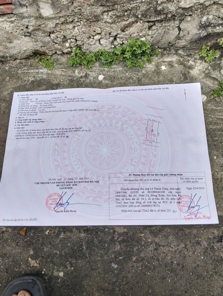 Đất kinh doanh thôn Cả, Đông Xuân 72m² giá 4 tỷ - Cơ hội đầu tư tuyệt vời!