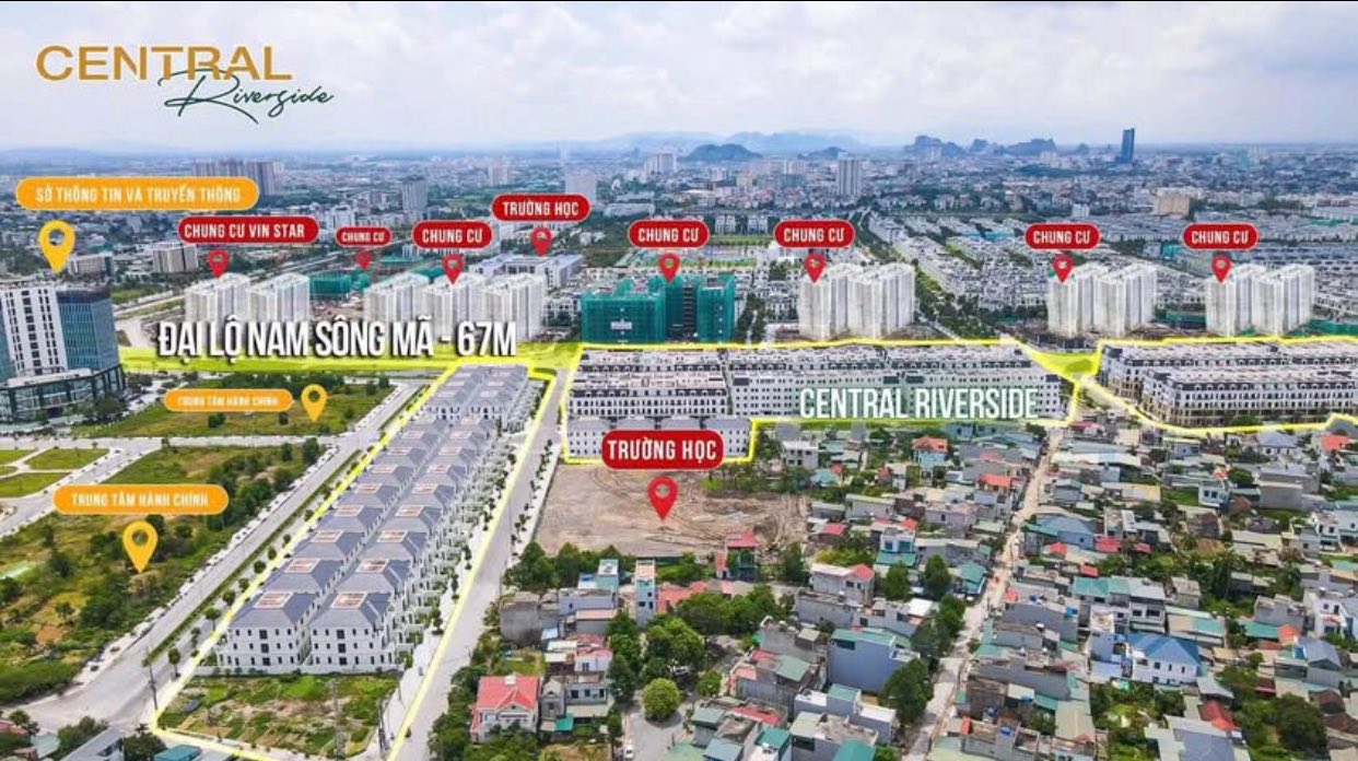 Shophouse Central Riverside Đông Hải 87m² giá 5-6 tỷ - Đầu tư bền vững!