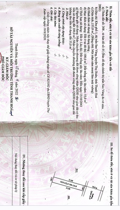 Đất mặt đường lớn tại Thị trấn Sao Vàng, 155m² - Đầu tư sinh lời ngay!