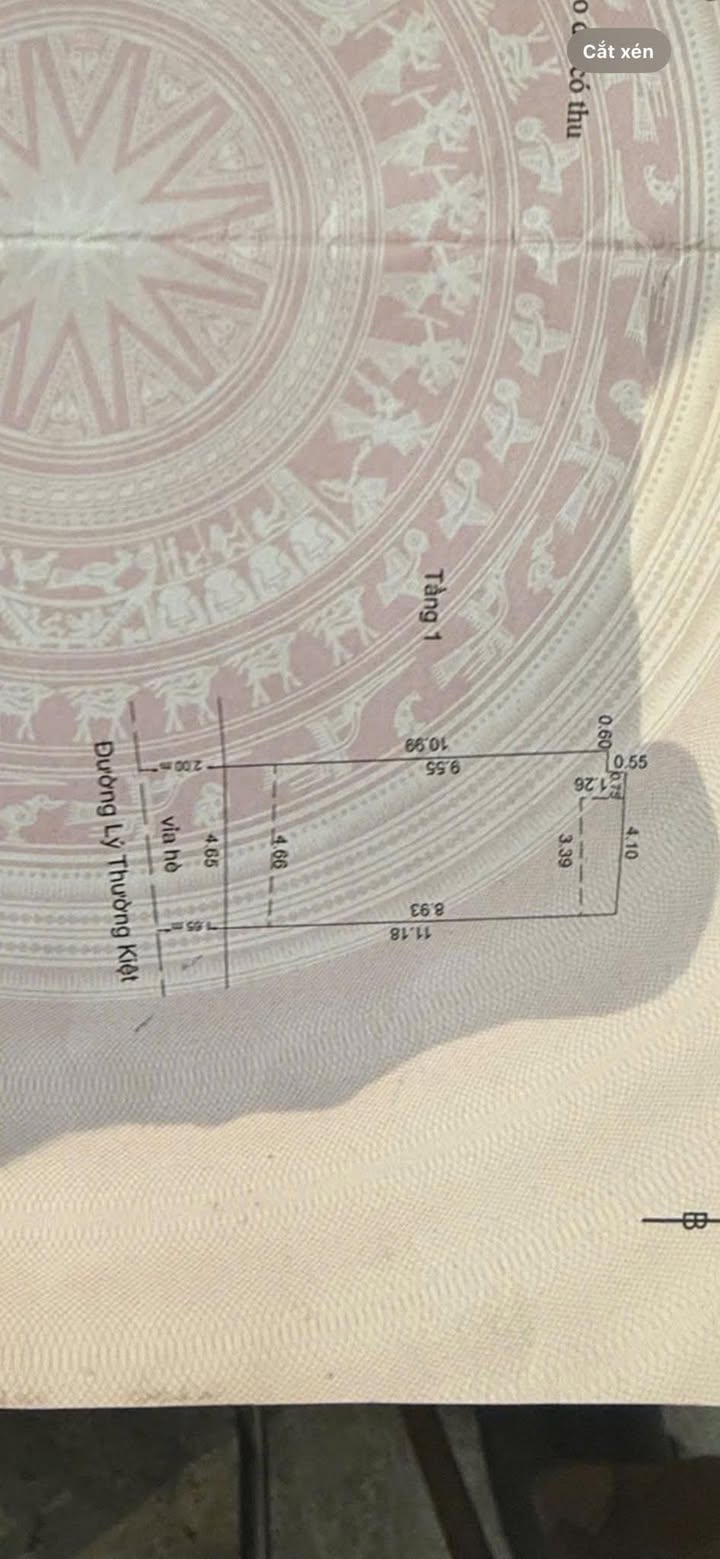 Bán đất tặng nhà cấp 4 Đường Lý Thường Kiệt, Hải Châu, Đà Nẵng - 53m² chỉ 8.55 tỷ!