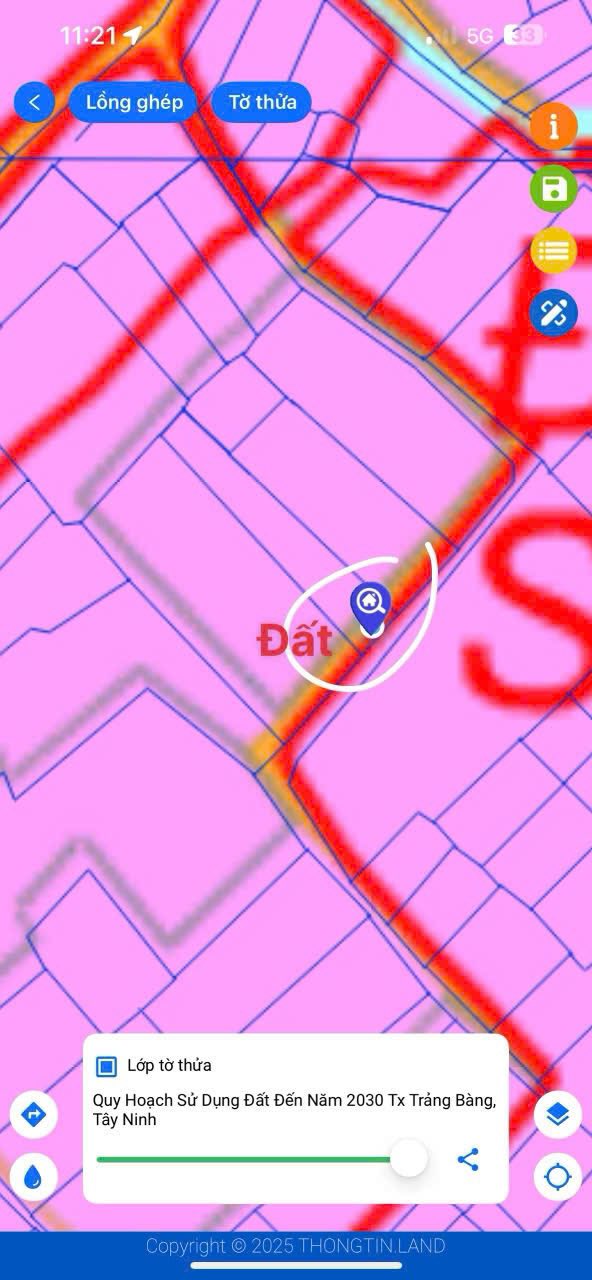 Đất sổ hồng riêng tại Phước Hậu, Trảng Bàng 975m² giá 1.09 tỷ - Cơ hội đầu tư tuyệt vời!