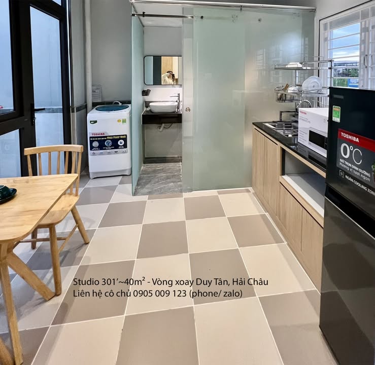 Căn hộ cho thuê K38A Nguyễn Hữu Thọ, Hải Châu 7.2 triệu - Ban công lớn, nhiều ánh sáng!