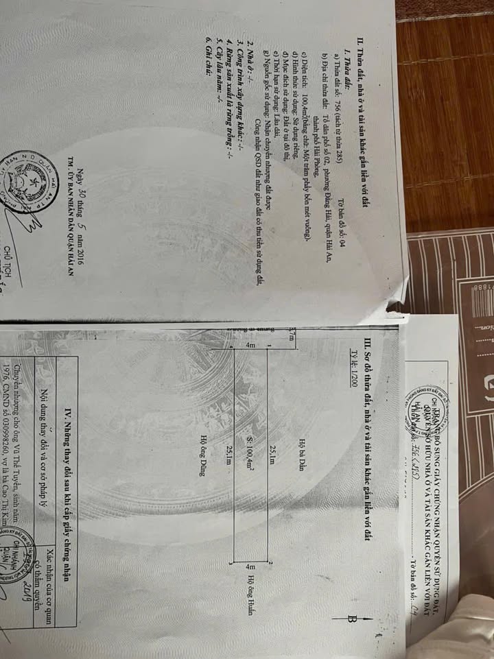 Đất nền Đằng Hải 100m² giá 4.2 tỷ - Cơ hội đầu tư tiềm năng!