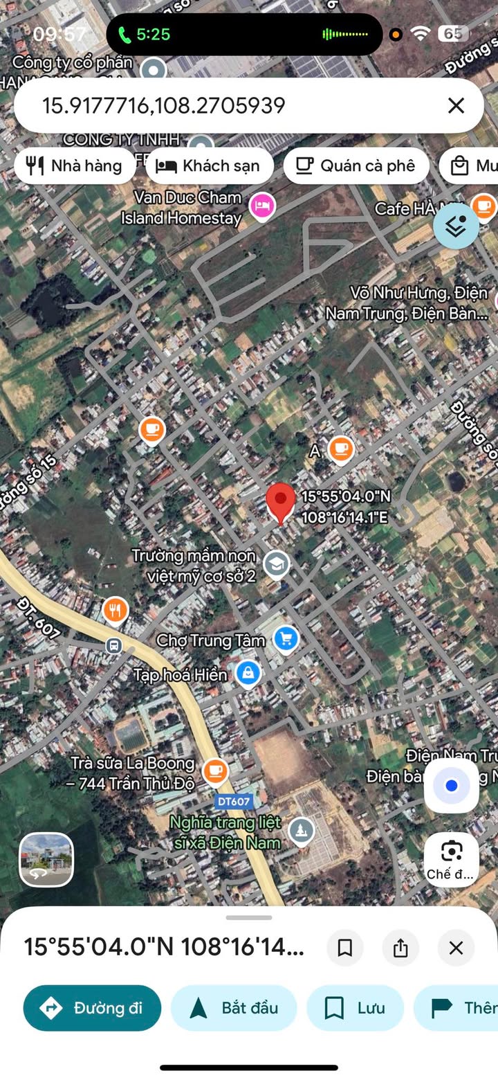 Đất nền đẹp tại Võ Như Hưng, Núi Thành, 165m² giá 3 tỷ - Cơ hội đầu tư sinh lời!