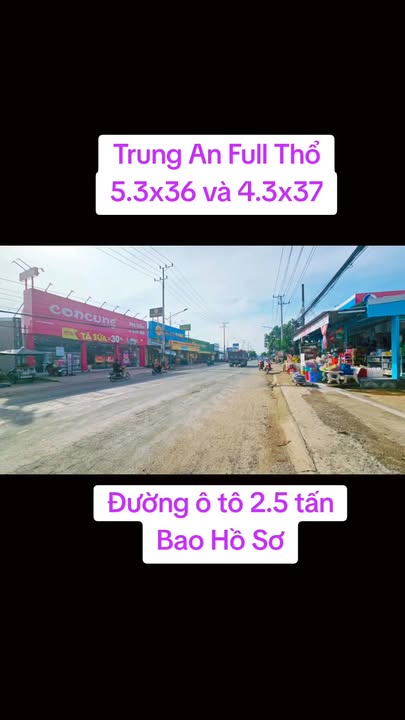 Đất nền Trung An, Mỹ Tho 195m² giá chỉ 800 triệu - Cơ hội vàng cho nhà đầu tư!