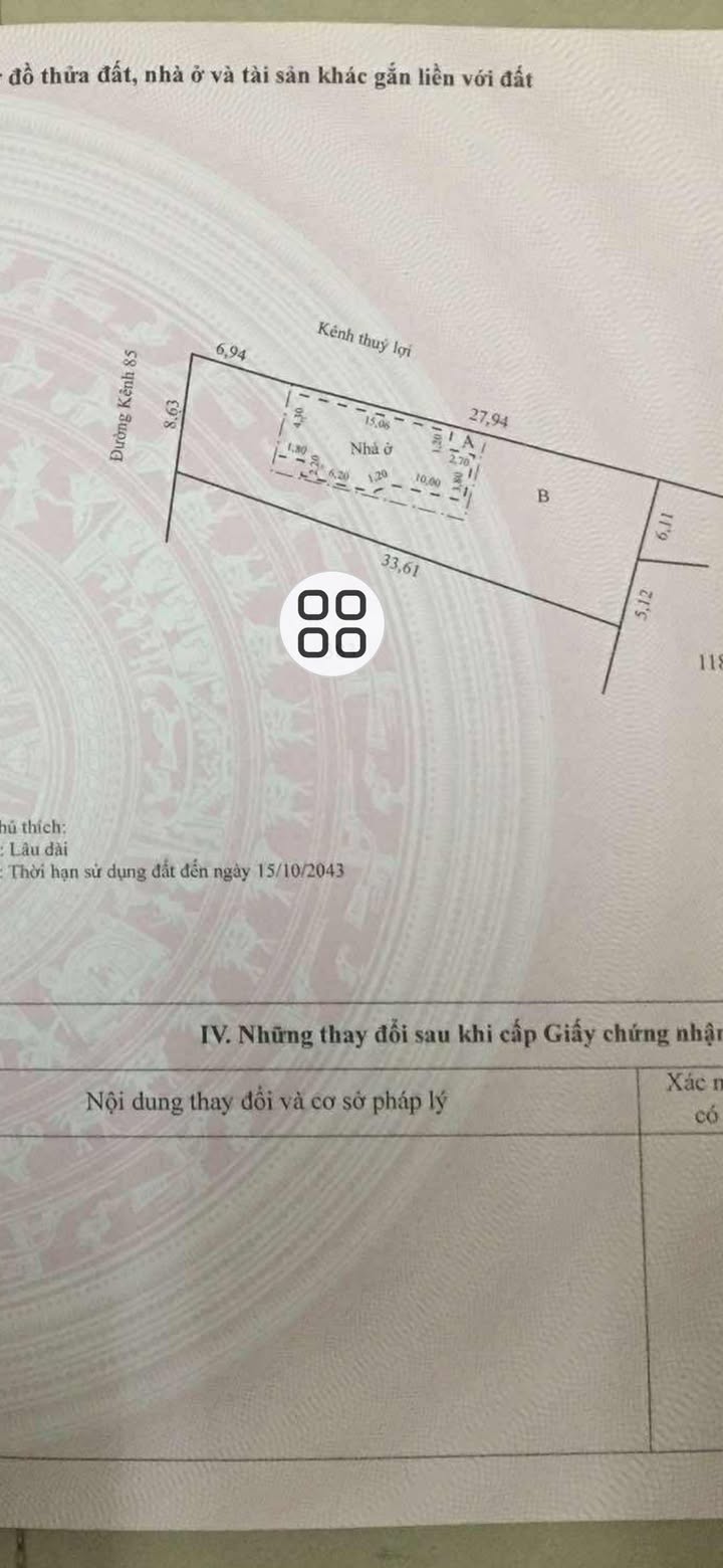 Đất nền đường nhựa Kênh 85, Sa Đéc 334m² giá 1 tỷ - Cơ hội đầu tư tuyệt vời!