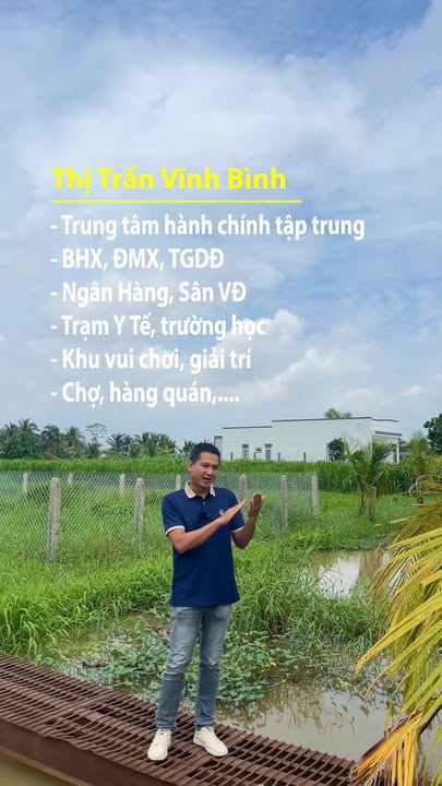 Đất vườn nghỉ dưỡng 1000m² Gò Công Tây giá 1.5 tỷ - Không gian lý tưởng cho gia đình!