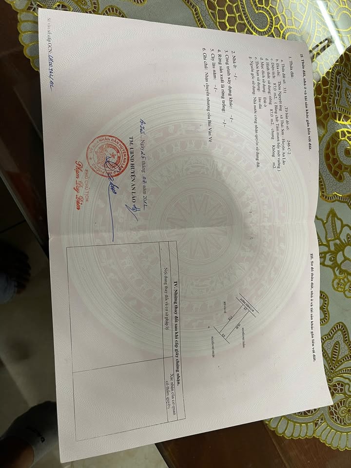 Đất nền An Khánh, An Lão 87m² - Giá rẻ chốt nhanh!