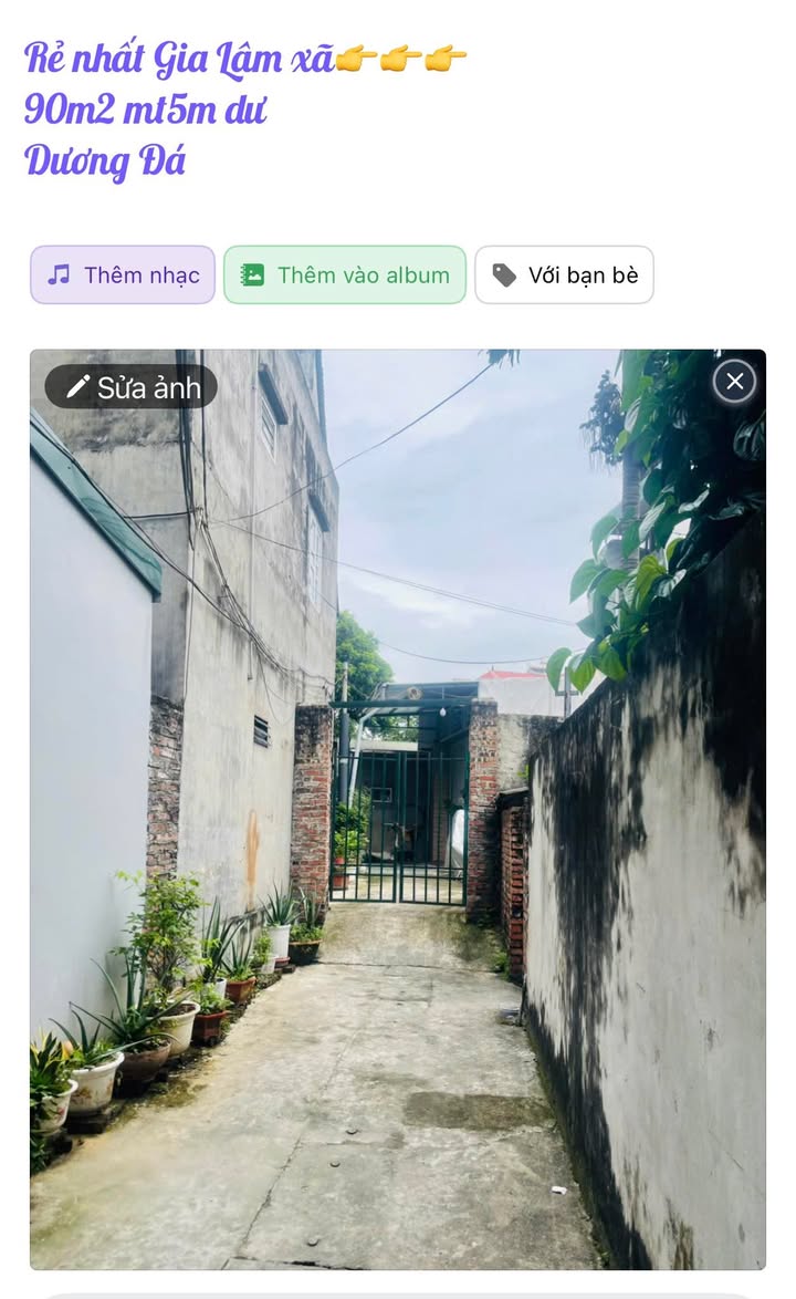 Đất nền Dương Xá, Gia Lâm 90m² giá 3.5 tỷ - Cơ hội đầu tư tuyệt vời!