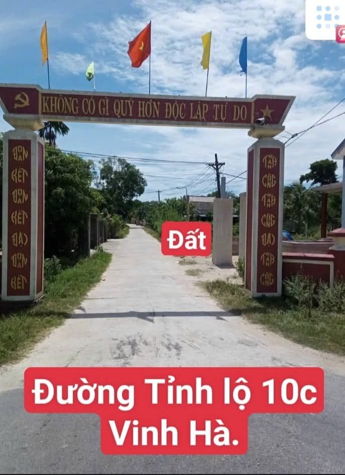 Đất nền Vinh Hà, Phú Vang 160m² giá 300-399 triệu - Cơ hội đầu tư hấp dẫn!