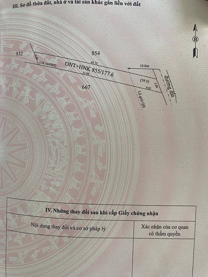 Đất nền Bàu Tép, Bến Cầu 215m² - Giá thỏa thuận hấp dẫn!