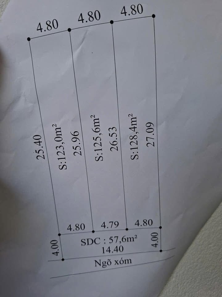 Đất nền xã An Hòa, huyện Vĩnh Bảo, Hải Phòng - Diện tích 126m² chỉ 600 triệu - Chính chủ bán gấp!