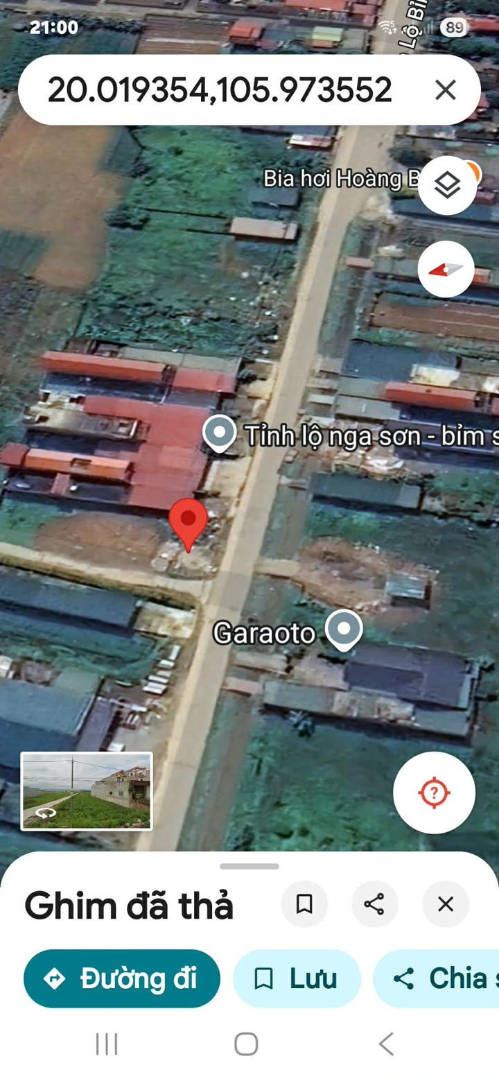 Đất nền xã Nga Sơn 100m² giá 1.7 tỷ - Hướng Nam, lô đầu ve