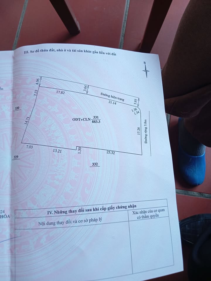 Đất nền Quảng Cát Thanh Hóa 108m² giá thỏa thuận - Đường thông rộng 4,5m!