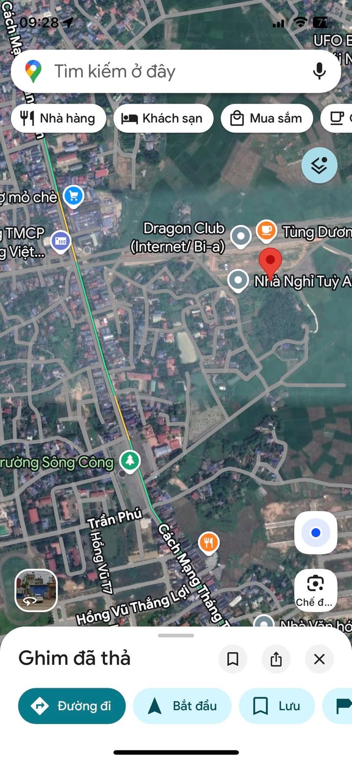 Đất thổ cư tại Sông Công, Thái Nguyên 130m² giá 1.5 tỷ - Đầu tư sinh lời ngay!