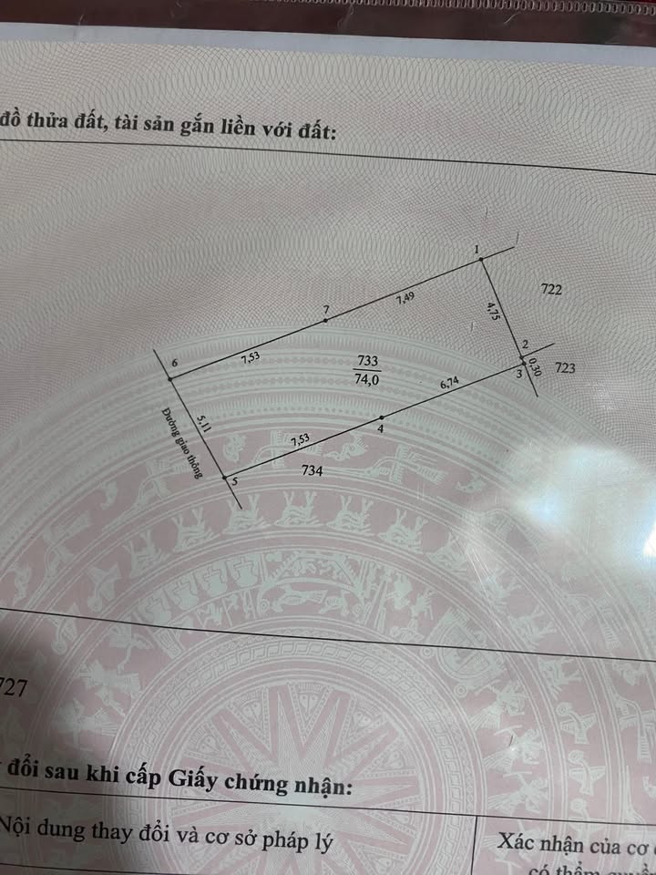 Đất Thụy Vân Việt Trì 74m² giá 1 tỷ - Sổ đỏ chính chủ, đầu tư sinh lời!