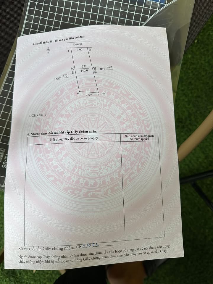 Đất nền thổ cư Tây Hiếu Thái Hòa 140m² giá chỉ 700 triệu - Đầu tư sinh lời ngay!