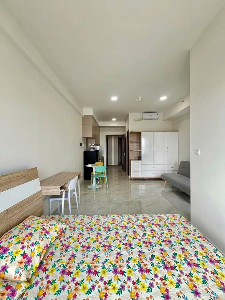 Cho thuê studio The Privia Bình Tân 10 triệu - Full nội thất cao cấp, dọn vào ở ngay!
