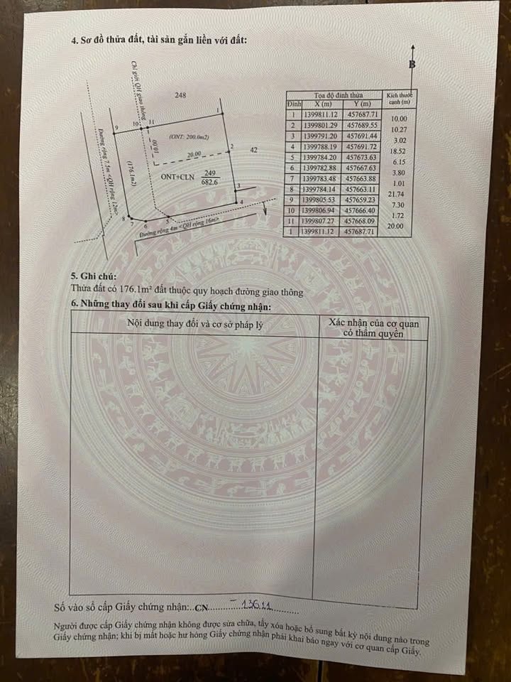 Bán lô đất 2 mặt tiền hẻm 50 Đam San, Buôn Ma Thuột - Diện tích 686m² giá 7.2 tỷ - Đầu tư lý tưởng!