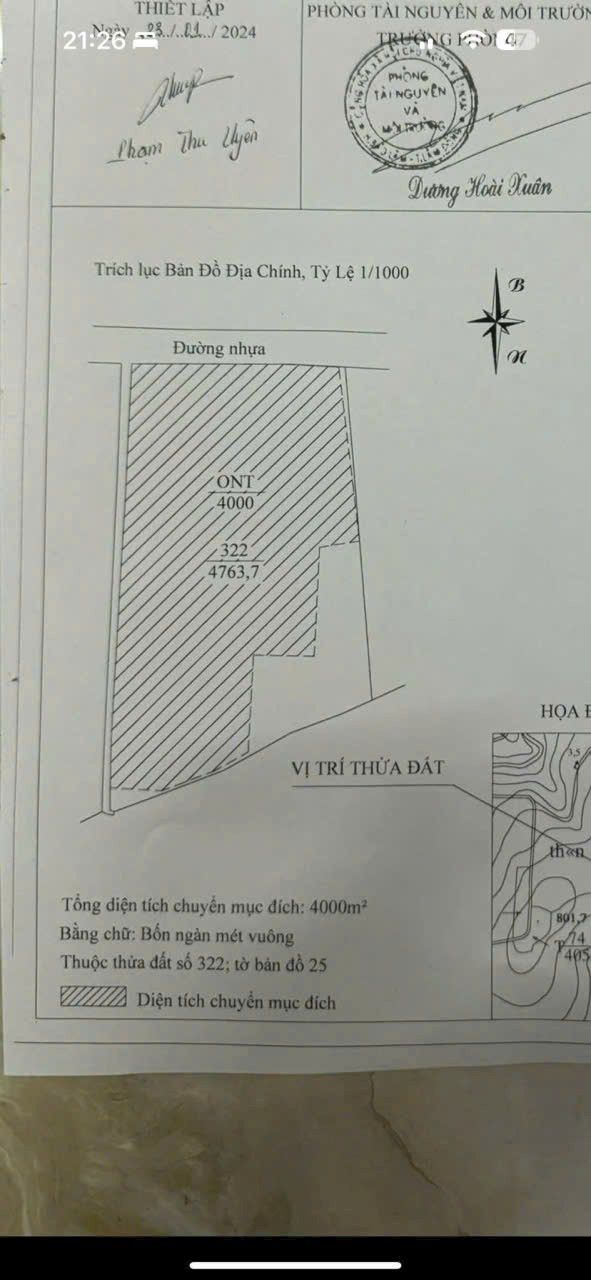 Đất thổ cư Lộc An Bảo Lâm 4.763m² giá 11 tỷ - Mặt tiền rộng, cơ hội đầu tư tuyệt vời!
