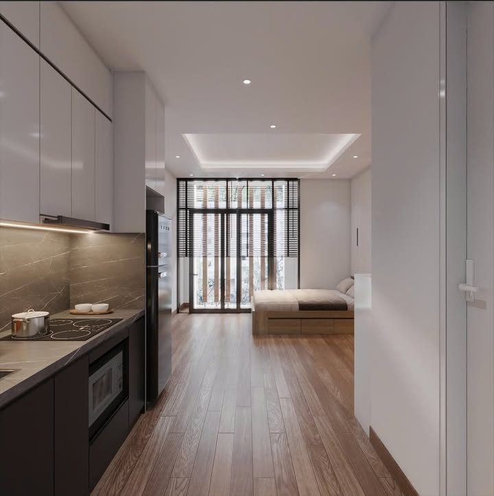 Căn hộ cho thuê tại Cầu Giấy 37m² - Ô tô đỗ cửa, tiện nghi đầy đủ!