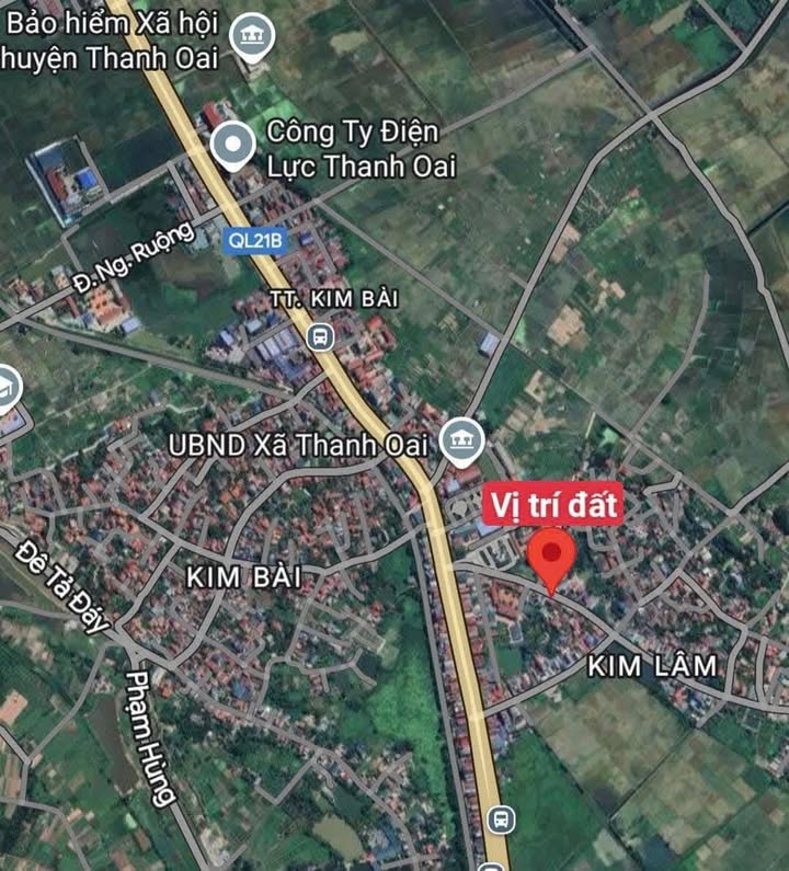 Đất thổ cư 65,7m² tại Kim Bài, Thanh Oai - Đường ô tô tránh, giá thỏa thuận!