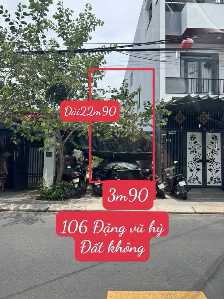 Đất ở chính chủ 89m² tại Đường Đặng Vũ Hỷ, Đà Nẵng - Giá 14.3 tỷ, xem ngay!