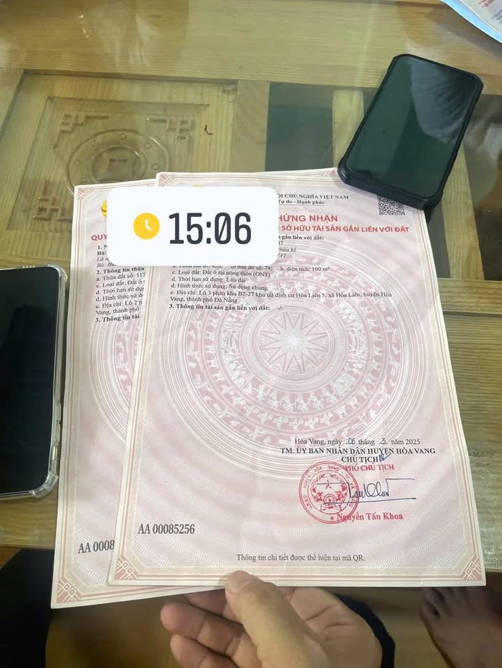 Đất nền Hòa Liên 100m² giá 3.18 tỷ - Vị trí đẹp, hạ tầng hoàn thiện!