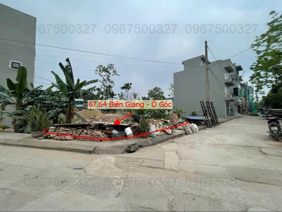 Đất nền đấu giá Biên Giang Hà Đông 67.6m² giá 5 tỷ - Vị trí đắc địa, sổ đỏ chính chủ!