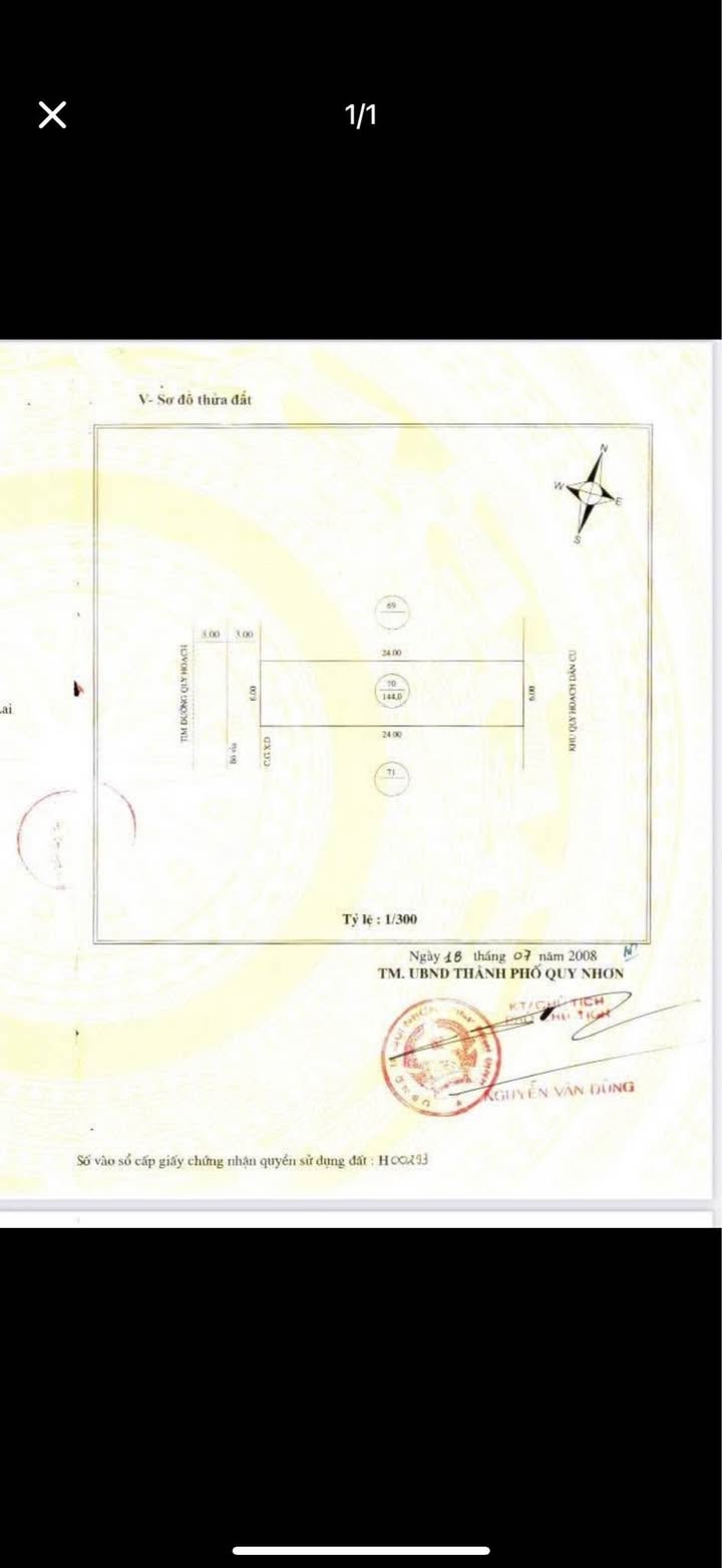 Đất nền Bùi Thị Xuân, Quy Nhơn 144m² giá 1.9 tỷ - Vị trí đẹp, thuận tiện kinh doanh!