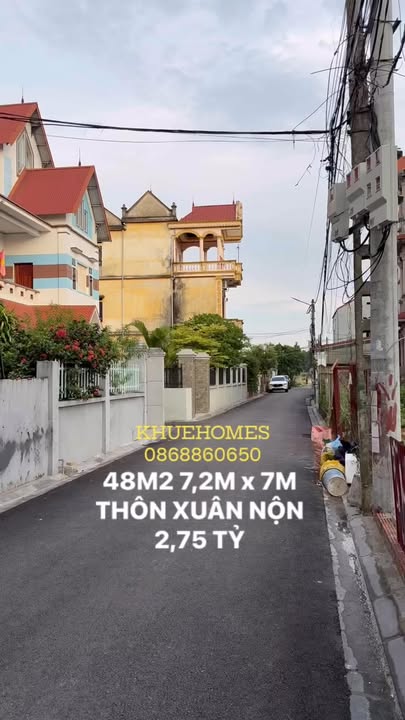 Đất nền Thư Lâm Đông Anh 48m² giá 2 tỷ - Đầu tư lý tưởng cho tương lai!