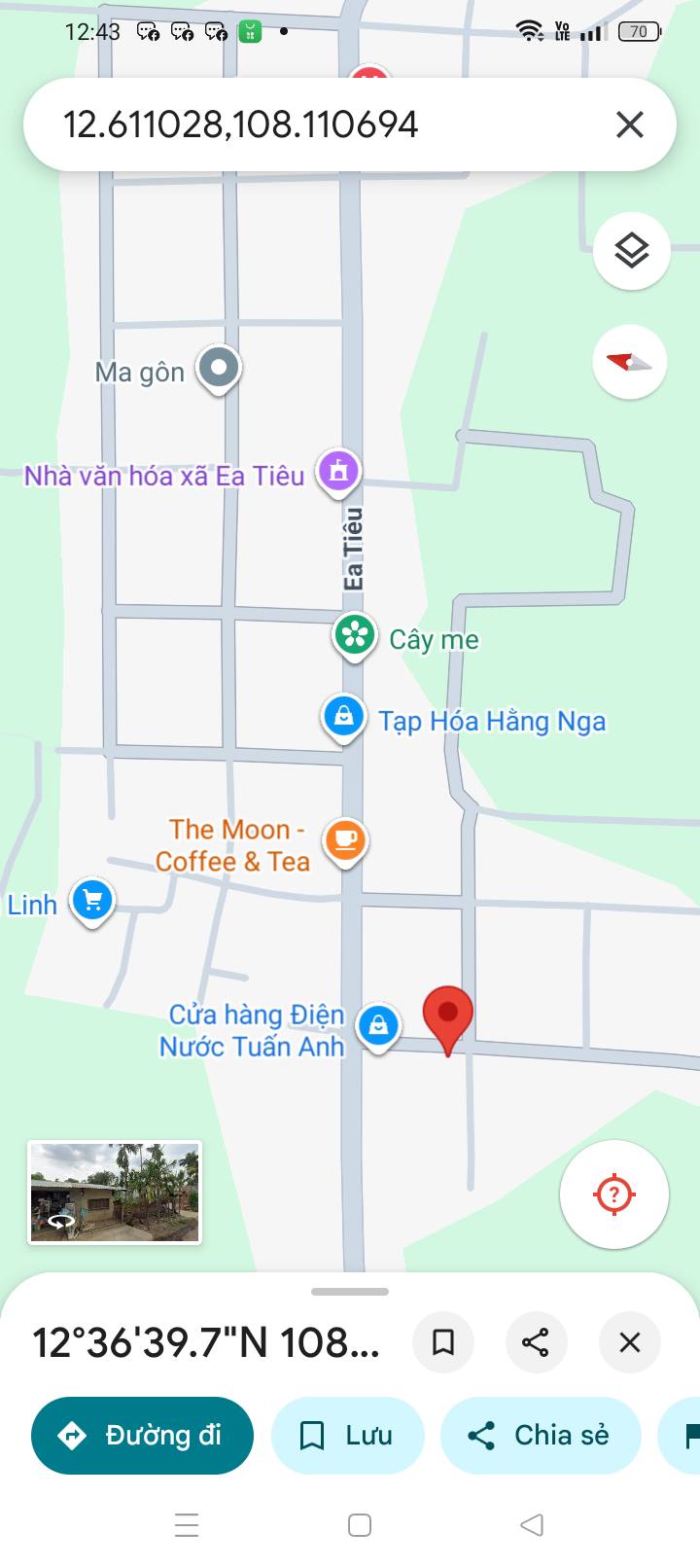 Đất nền khu vực Ea Tiêu, Cư Kuin, Đắk Lắk 165m² - Giá chỉ 450 triệu!