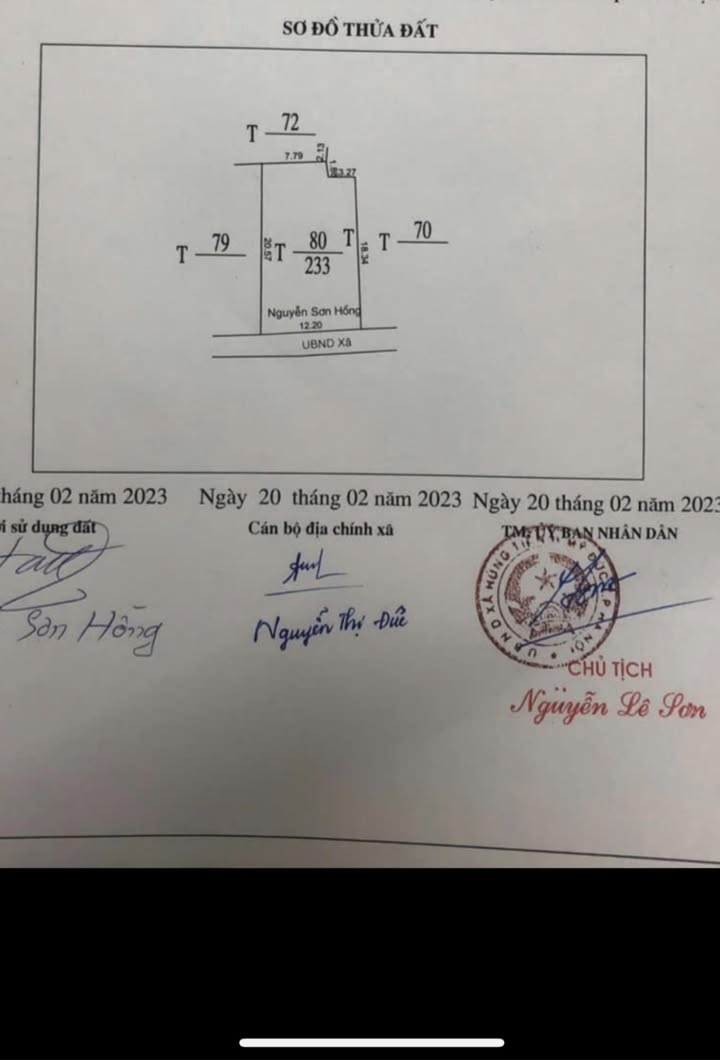 Đất Hương Sơn, Mỹ Đức 233m² giá 3 tỷ - Đầu tư an cư lý tưởng!