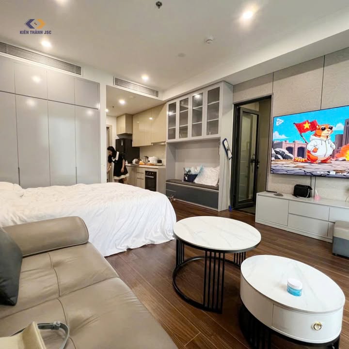 Căn hộ Vinhomes Smart City 27.2m² giá 8 triệu - Full nội thất cao cấp!