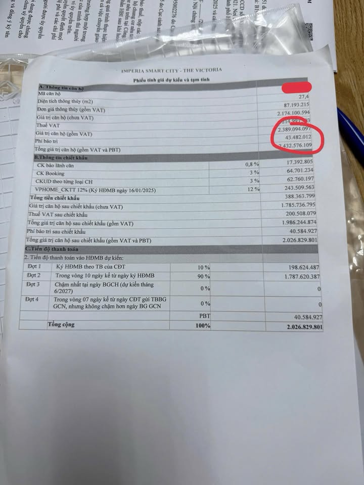 Căn hộ Studio 27m² tại Vinhomes Smart City - Giá chỉ 2.7 tỷ, view thoáng đẹp!