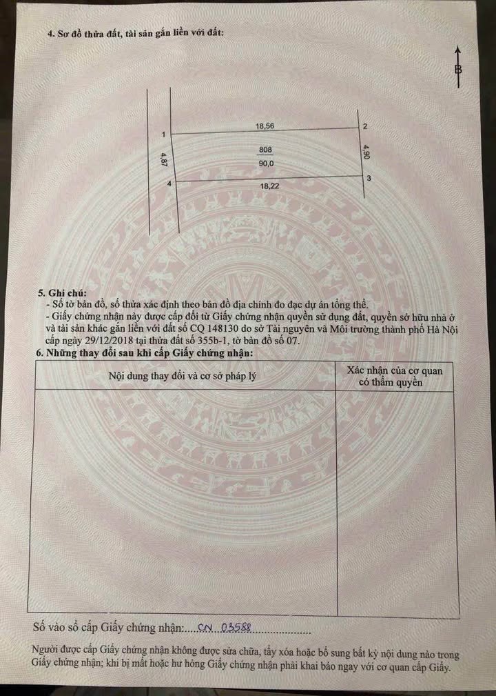 Đất ở thôn Văn Quán 2, xã Mê Linh 90m² - Đường ô tô đỗ cửa, vị trí đắc địa!