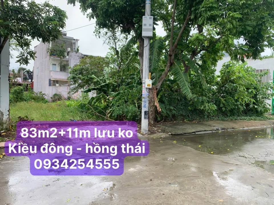 Đất nền Kiều Đông, Hồng Thái 83m² giá mềm - Cơ hội đầu tư tuyệt vời!