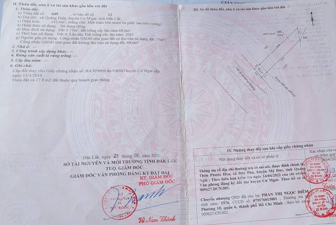 Đất nền Quảng Hiệp, Cư M'gar 150m² giá 390 triệu - Cơ hội đầu tư tuyệt vời!