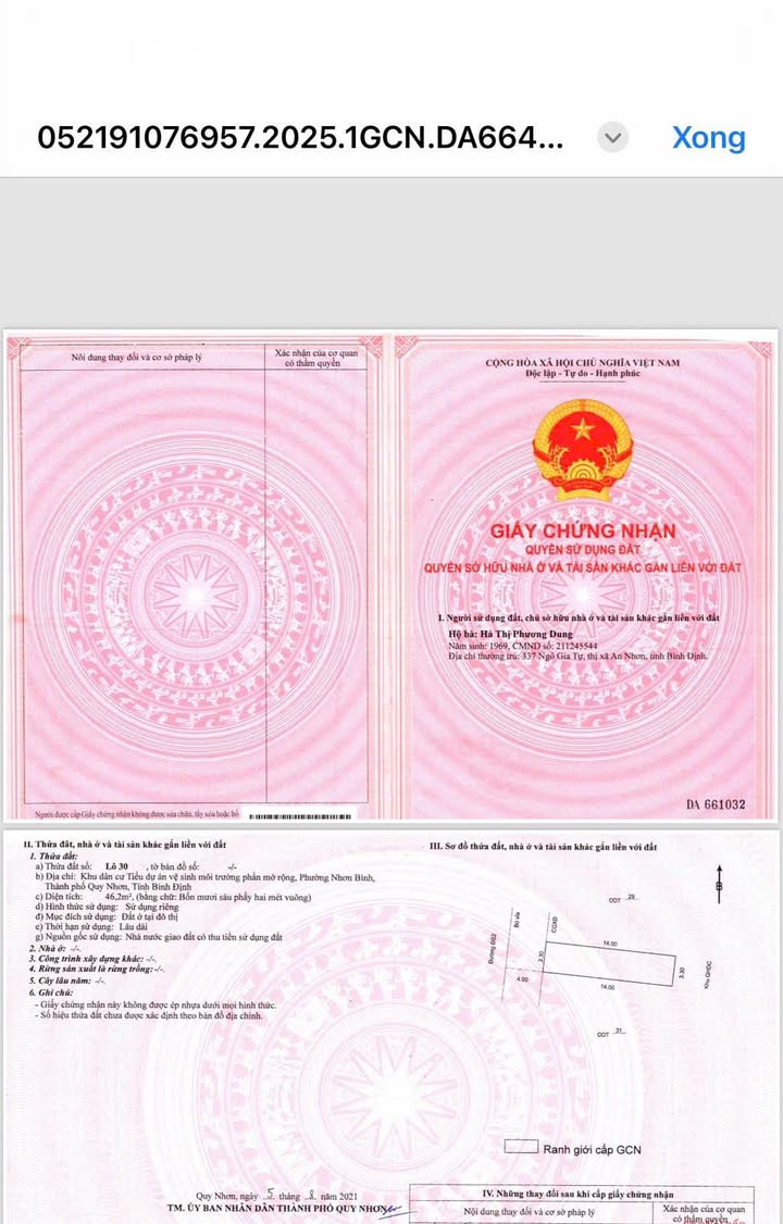 Nhà mặt tiền Nguyễn Trác Tuy Phước 46m² giá 2.45 tỷ - Cơ hội đầu tư tuyệt vời!