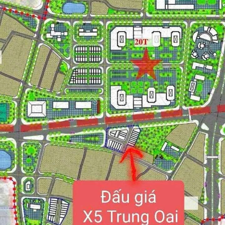 Đất đấu giá X5 Trung Oai Đông Anh 71m² giá 7.17 tỷ - Đầu tư siêu tiềm năng!