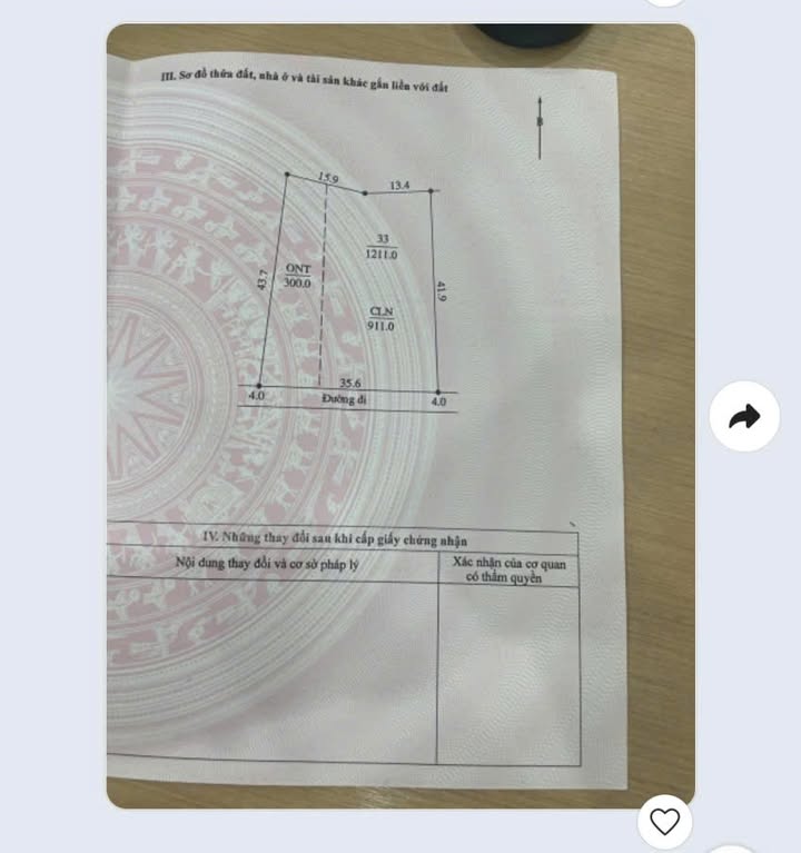 Đất nền Trần Phú, Chương Mỹ 1211m² giá 6 tỷ - Đường thông tứ phía, đầu tư sinh lời!