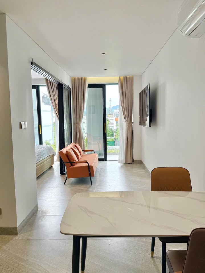Căn hộ 1 phòng ngủ Hà Quang 2 Nha Trang 45m² - Đầy đủ nội thất, an ninh tốt!