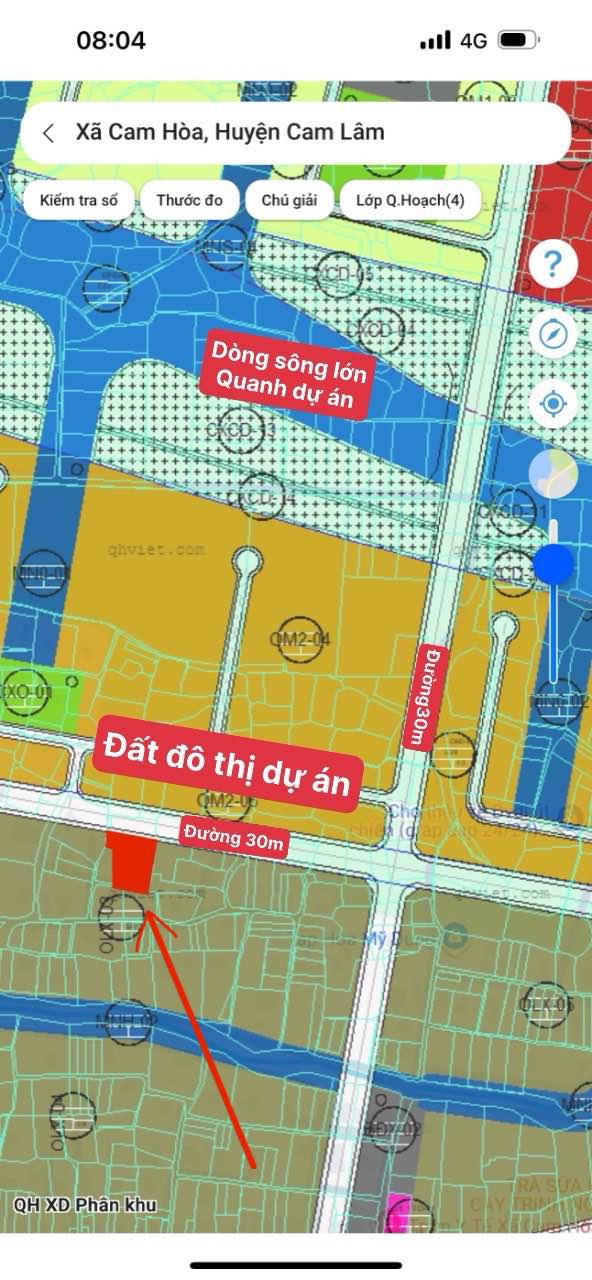 Đất nền Cam Hòa 1367m² giá thỏa thuận - Mặt tiền 30m, tiềm năng kinh doanh lớn!