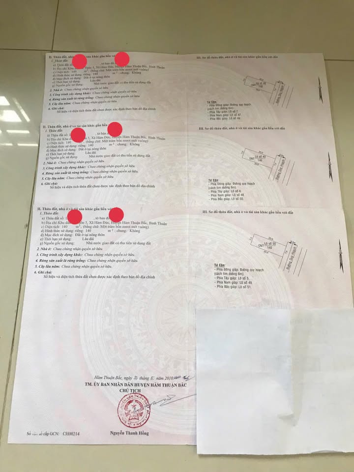 Đất thổ cư 140m² tại Hàm Đức giá 1.1 tỷ - Đầu tư sinh lời ngay!