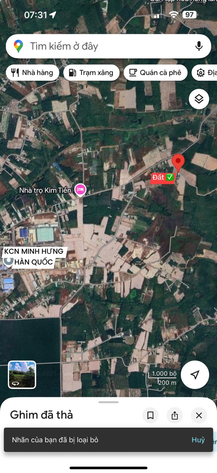 Đất nền Mặt tiền đường nhựa số 47, phường Minh Hưng, 210m² giá chỉ 500 triệu - Cơ hội đầu tư tuyệt vời!