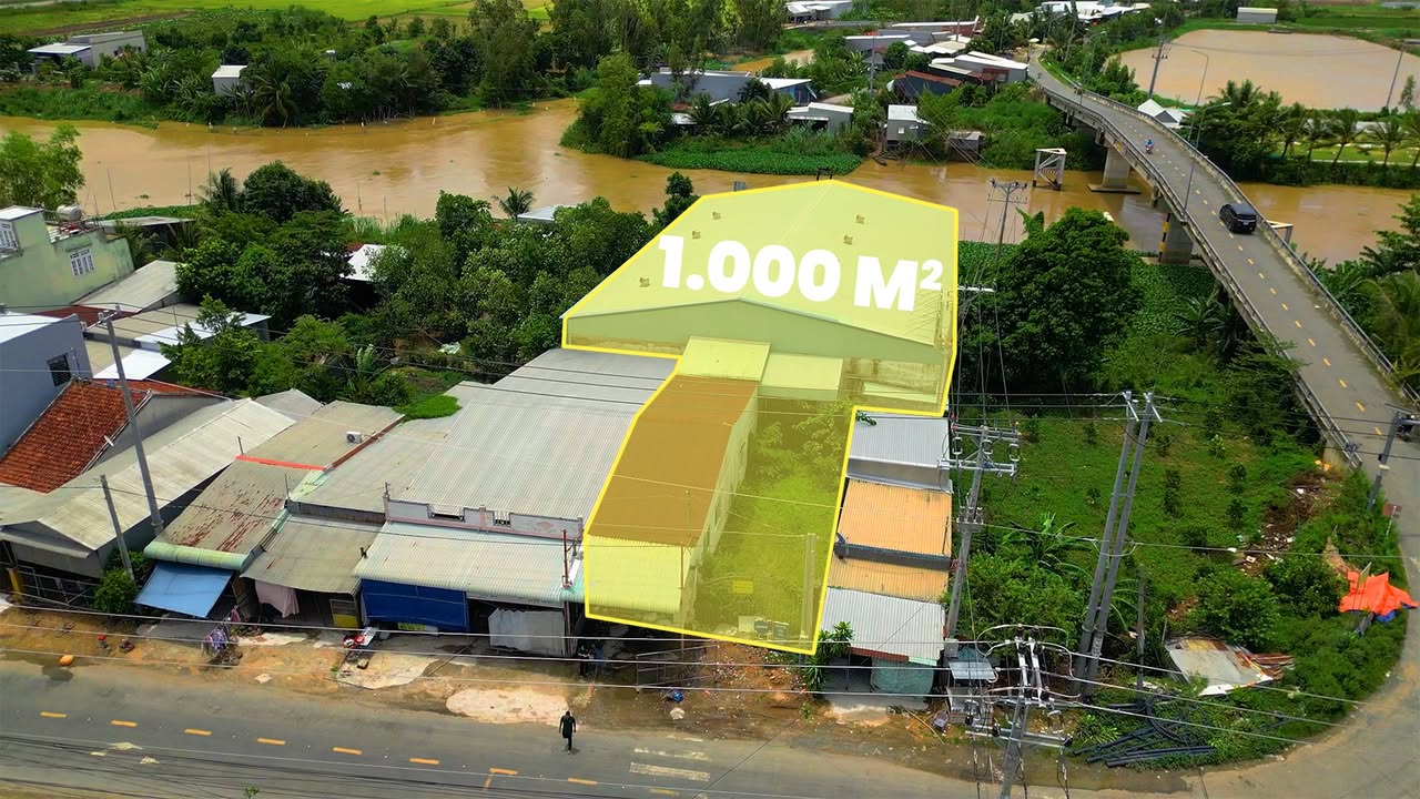 Kho 1000m² tại xã Phú Hiệp, huyện Tam Nông - Địa điểm lý tưởng cho sản xuất!