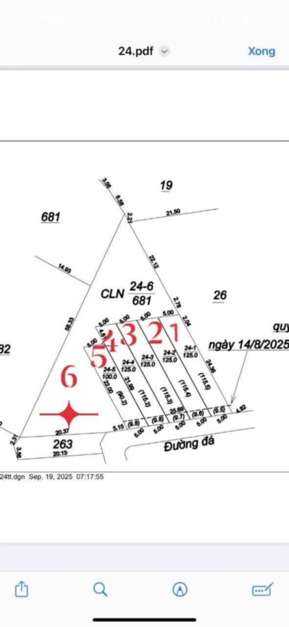 Đất nền Cầu Xe - Lộc An 125m² giá 1.35 tỷ - Sổ riêng, thổ cư 100%!