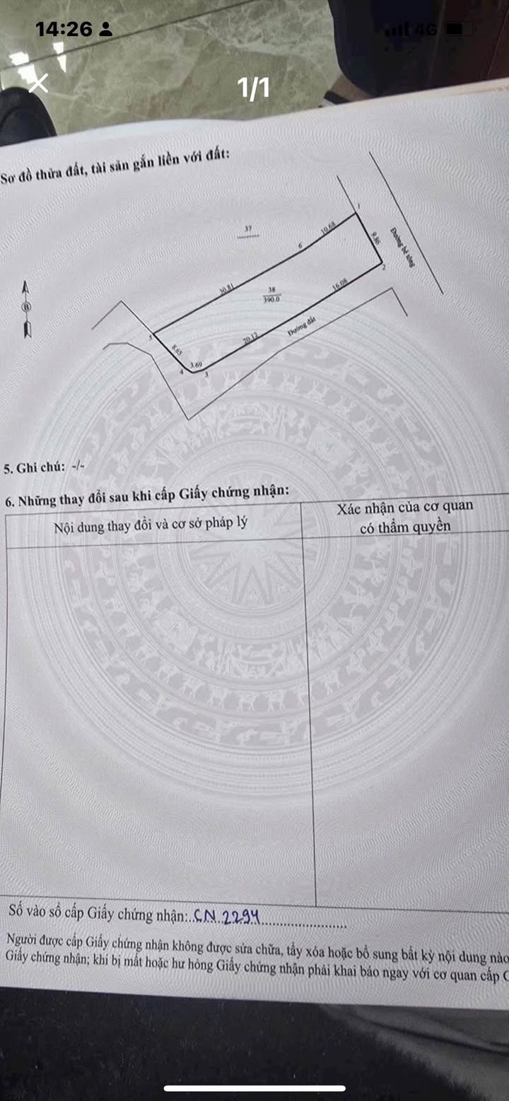 Đất nền Phú Lai Yên Thủy 390m² giá 700 triệu - Sổ hồng chính chủ ngay lập tức!